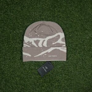Arc'teryx Tan and Cream Beanie
